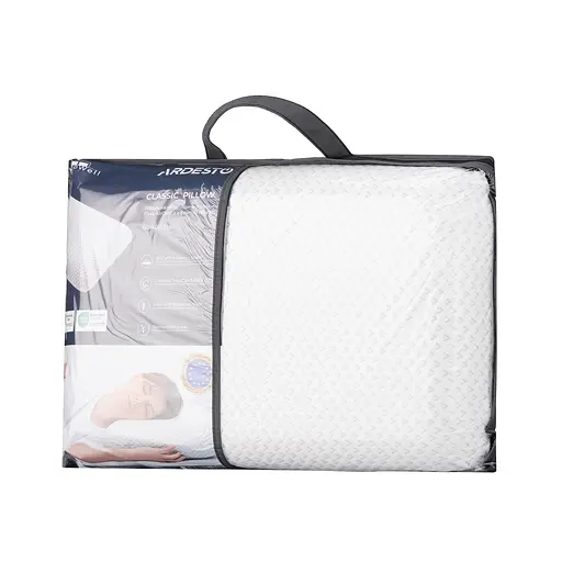 Подушка ортопедична Ardesto Sleepwell, 60х40х12см, білий (ART6040CLP) - фото 8