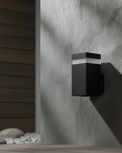 Вуличний світильник Azzardo AZ5221 Jason LED 1x9W 4000K 800Lm IP65 чорний - фото 2