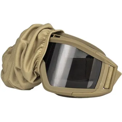 Маска тактическая Lituo SP49 песочная (WAR-MT--SP49-S) - фото 2