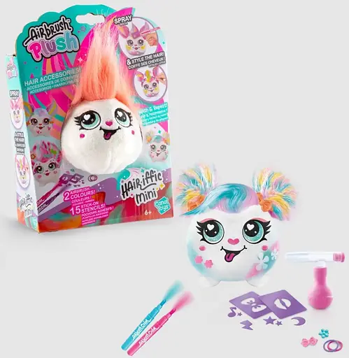 Набір Canal Toys Diy Airbrush Plush - Hair'iffic "Зроби зачіску - Піксі" (AIR038/2) - фото 10