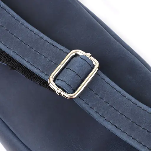 Чоловіча бананка відмінної якості з натуральної шкіри вінтажної SHVIGEL 34х14х7 см sum0027445 - фото 5