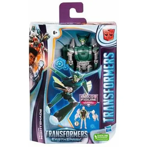 Трансформер Transformers EarthSpark Делюкс Terran Nightshade (F6231/F6738) - фото 3