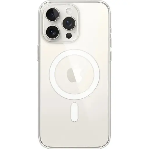 Оригинальный противоударный чехол Apple Clear Case для iPhone 15 Pro Max (6.7") Прозрачный (MT233ZM/A) - фото 8