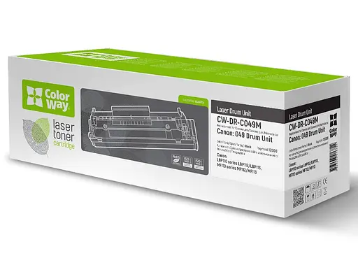 Драм-картридж Canon 049, Black, LBP-112, MF-112/113, 12 000 стр., ColorWay (CW-DR-C049M)