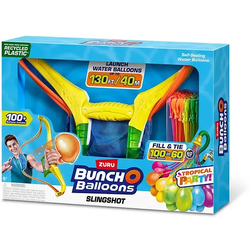 Ігровий набір Bunch O Balloons Рогатка та 100 водних куль (56494) - фото 3