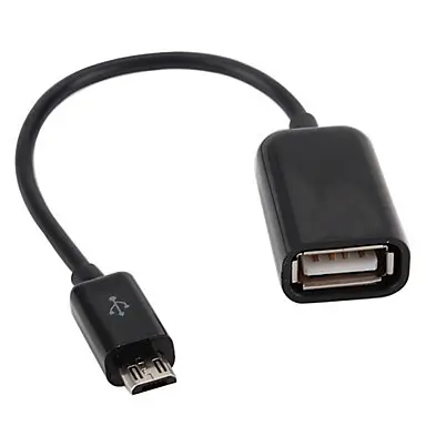 Кабель OTG/micro-USB - фото 1