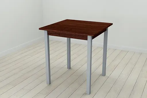 Стіл кухонний Ferrum-decor Дієго 75x70x70 Сірий ДСП Венге 16мм (FRD-105613)