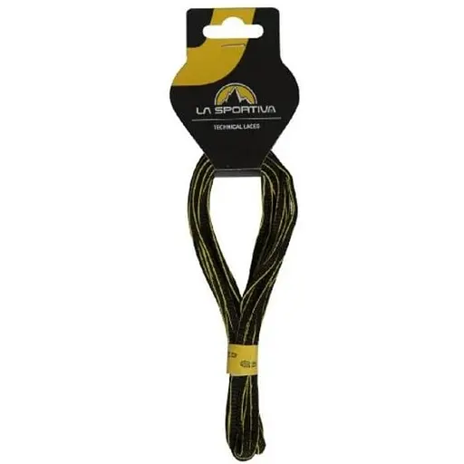 Шнурки La Sportiva Mountain Running Laces 132 cm Black/Yellow (1052-39SBY)