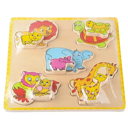 Игрушка для развития деревянный вкладыш IE149