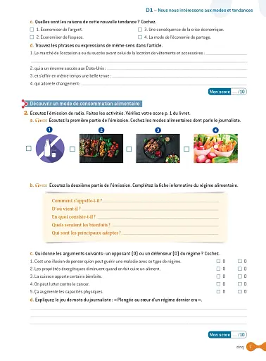 Cosmopolite 4 - Pack Cahier d'activités + Version numérique - фото 4