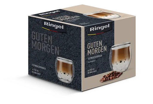 Стакан Ringel Guten Morgen Мишка с двойной стенкой 250 мл (RG-0001/250 B) - фото 3