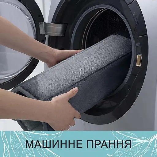 Набор 2 коврика для ванной Aquarius с эффектом памяти 50х80 см, 40х60 см. Графит в полоску - фото 6