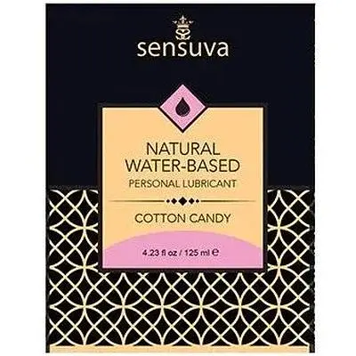 Пробник Sensuva - Natural Water-Based Cotton Candy (6 мл)
