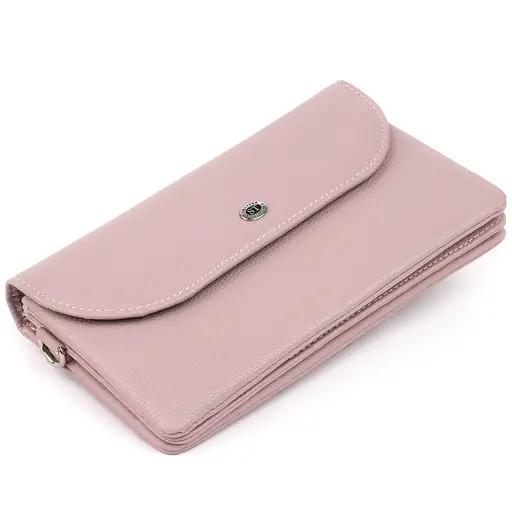 Жіночий шкіряний гаманець-клатч ST Leather 19х9.5х2.5 см acs0015825 - фото 1