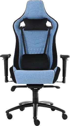 Геймерское кресло GT Racer светло-синее (X-0712 Shadow Light Blue) - фото 2