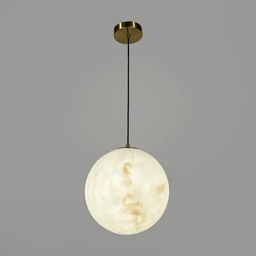 Підвісний світильник-куля з імітацією мармуру Ø 30 см Line F SGJ27-300 - фото 2
