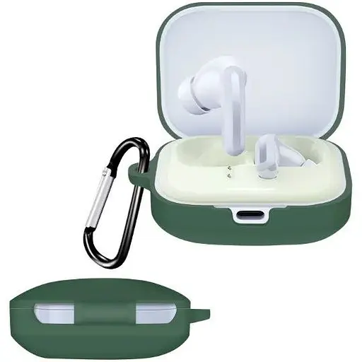 Чохол-накладка DK для Xiaomi Redmi Buds 5 Silicone Candy Friendly з карабіном (017206) (green)