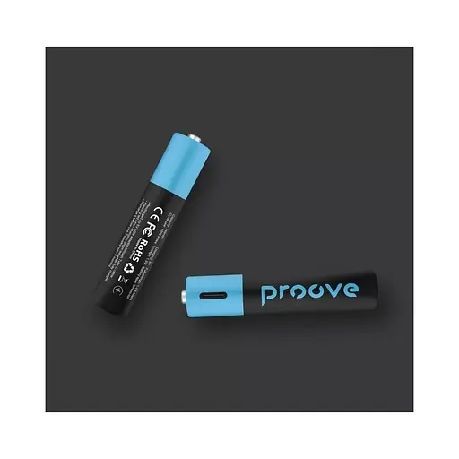 Аккумуляторные батареи Proove Compact Energy AAA с портом USB-C набор 2 штуки - фото 3