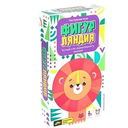 Настольная игра Cosmodrome Games Фигурляндия (Go Figure) (52026) - фото 1