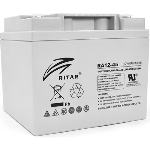 Акумулятор Ritar AGM RA12-45, Gray Case, (12V 45.0Ah)