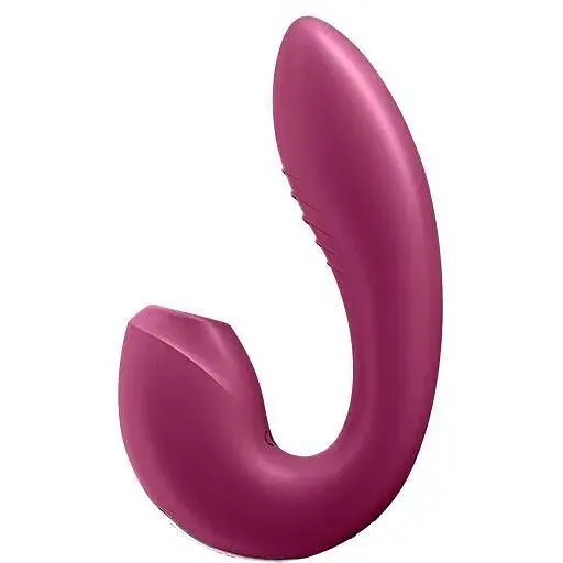 Вакуумний смарт вібратор Satisfyer Sunray вакуумний вібратор Червоний - фото 5