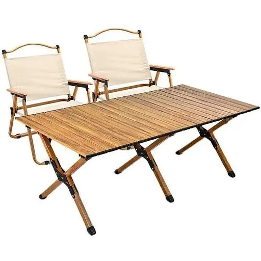 Кемпінговий набір Kermit XL стіл 180 см + 2 крісла Oxford 600D - фото 1