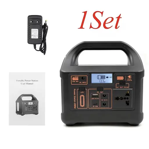 Портативная электростанция 200 Вт - аккумулятор LiFePO4, с функцией ИБП, розеткой 220 В, быстрой зарядкой PD - фото 17