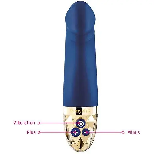 Вібратор Mystim Real Deal Neil Blue - фото 4