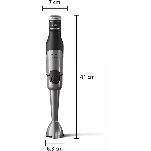 Блендер Philips Series 5000 заглибний 1200 Вт 5 в 1 чорний (HR2685/00) - фото 3