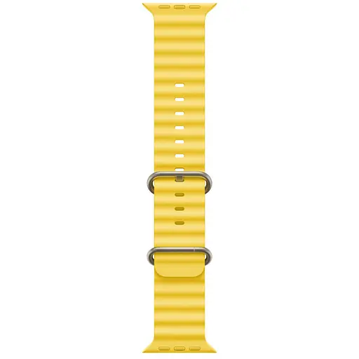 Ремешок Ocean Band для Apple Watch 42(ser.1-3)/44/45/46/49mm Желтый / Yellow - фото 4