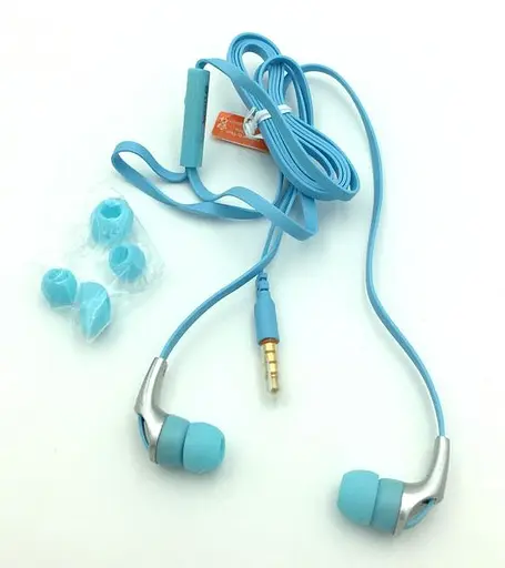 Провідні вакуумні навушники Yison CX330, 3.5mm, 1.2m, blue - фото 3