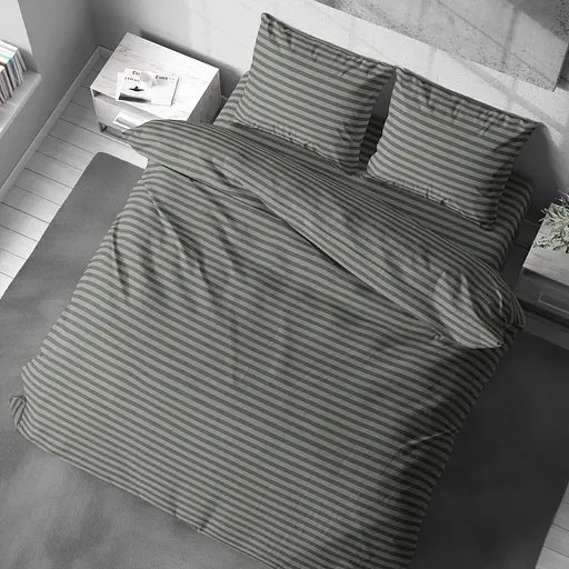 Комплект постільної білизни LeLit Двоспальний 180х215 см бязь B-1226/2 кавовий (le2000000335544) - фото 4