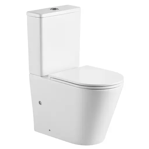 Унитаз-компакт Mixxus Premium Bevel-0401-T1 625x390x845 мм, система смыва Tornado 1.0 MP6473, Белый - фото 1