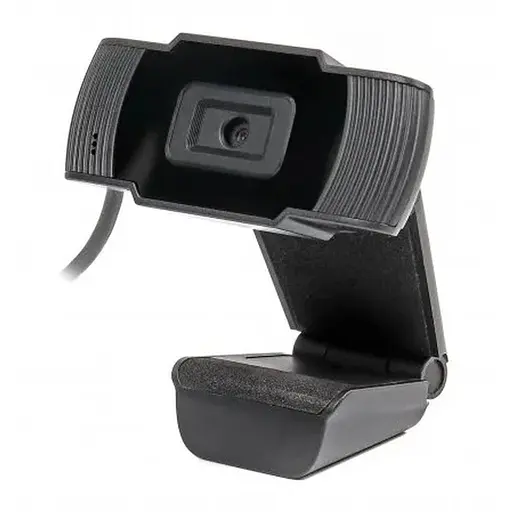 Веб-камера Maxxter WC-HD-FF-01 Black, 1.3 Mpx, 1280x720, Fixed-Focus, USB 2.0, встроенный микрофон, (WC-HD-FF-01)