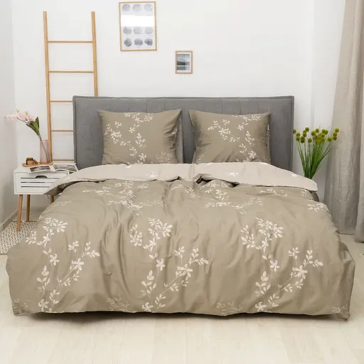 Комплект постільної білизни Viluta півтораспальний сатин 7913 - фото 3