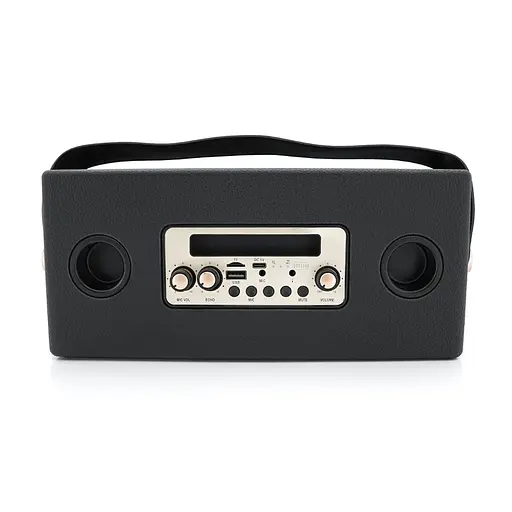 Колонка Kisonli G101 Bluetooth 5.0,Two microphone, 2х15W, 2400mAh, USB, DC: 5V/1A, BOX, Black, Q8 - фото 3