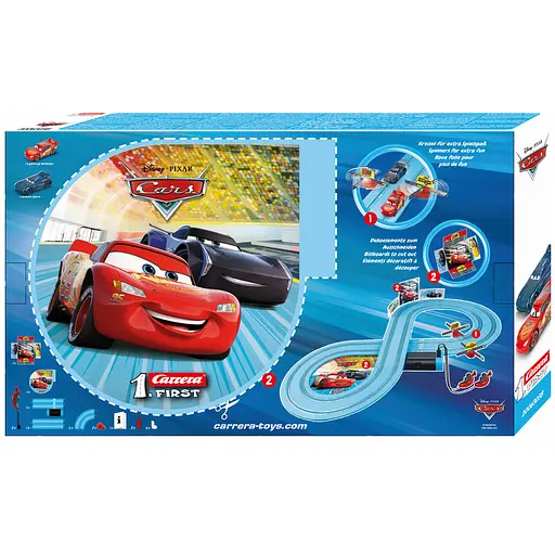 Автотрек Carrera First Disney Pixar Cars Мощная дуэль трасса 2.4 м (CR-20063038) - фото 7