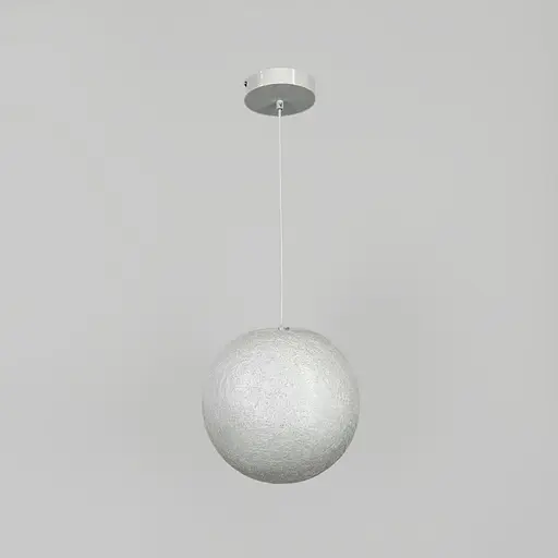 Підвісний білий світильник куля Ø 25 см | Line F | Арт. SGJ26-250 - фото 5