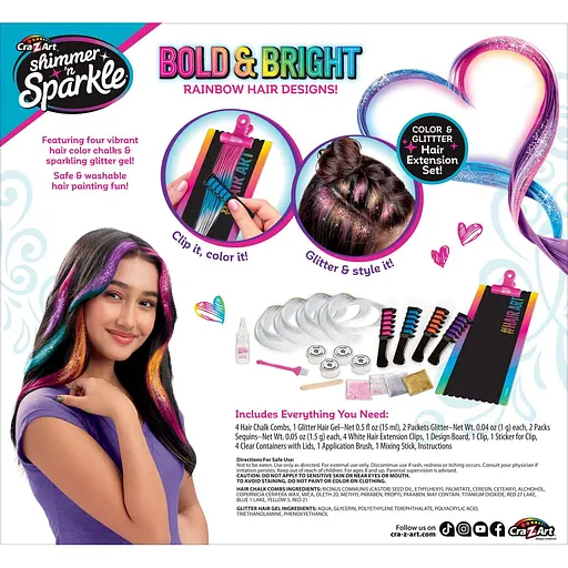 Набір для творчості Cra-Z-Art Color FX Студія нарощування волосся (65594CRA) - фото 2