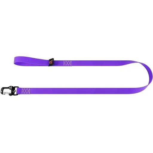 Повідець Waudog Еволютор (ширина 25 мм, довжина 120 см) фіолетовий - фото 3