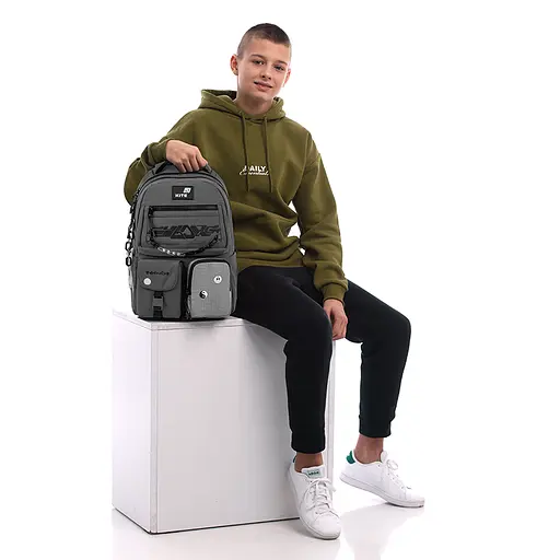 Рюкзак Kite Education teens 2587M Swarm Сірий (K26-2587M-4) - фото 24