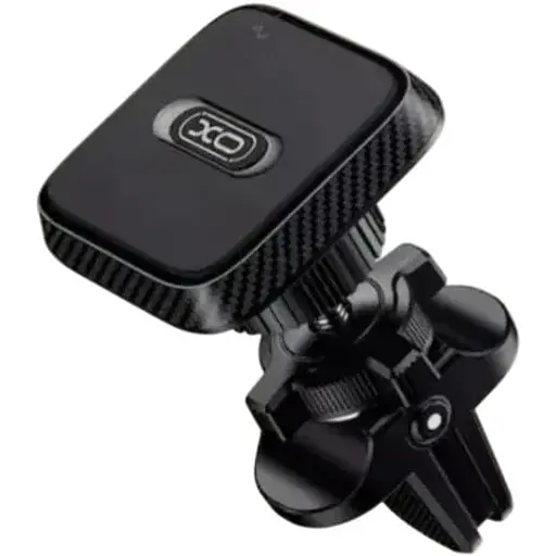 Холдер XO C123 Air outlet square magnetic Черный - фото 1