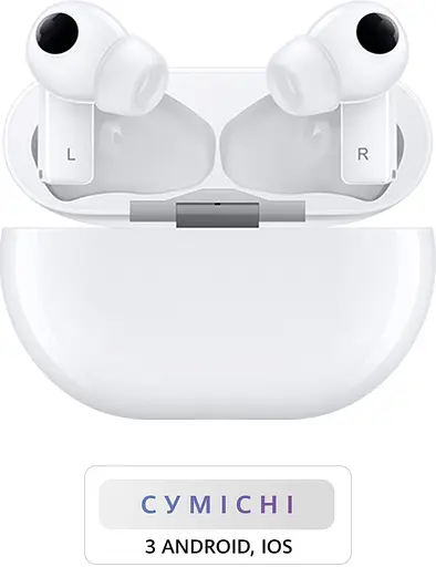 Наушники беспроводные Huawei FreeBuds Pro Ceramic White (55033464) белые - фото 8