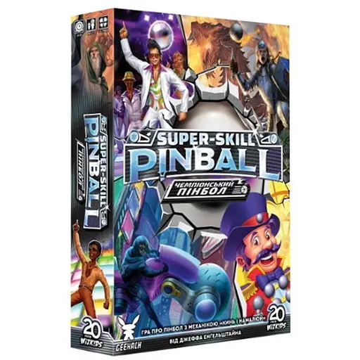 Настільна гра Geekach Games Чемпіонський пінбол (Super-Skill Pinball: 4-Cade) (укр.) (GKCH093SSP) - фото 1