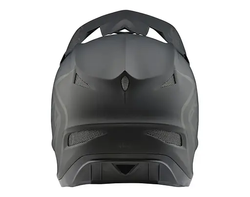 Велошолом Troy Lee Designs D3 Fiberlite Mono Black XL (1106-198002205) - фото 3