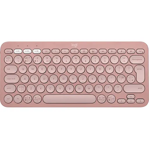 Клавіатура Logitech Pebble Keys 2 K380s Rose (920-011853) - фото 1