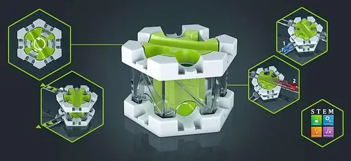 Додатковий набір до конструктора Ravensburger GraviTrax PRO Turntable модуль для трас 269778 - фото 7