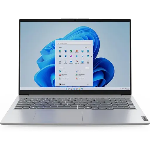 Ноутбук Lenovo 16 ThinkBook 16 AMD G7 ARP WUXGA/Ryzen 5 7535HS/16GB/512SSD/AMD Radeon/W11P/Arctic Grey (21MWA0UERA) - фото 1