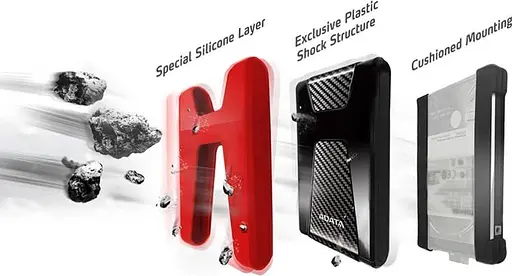 Внешний жесткий диск Adata портативный DashDrive Durable HD650 2 ТБ AHD650-2TU31-CBK черный - фото 8