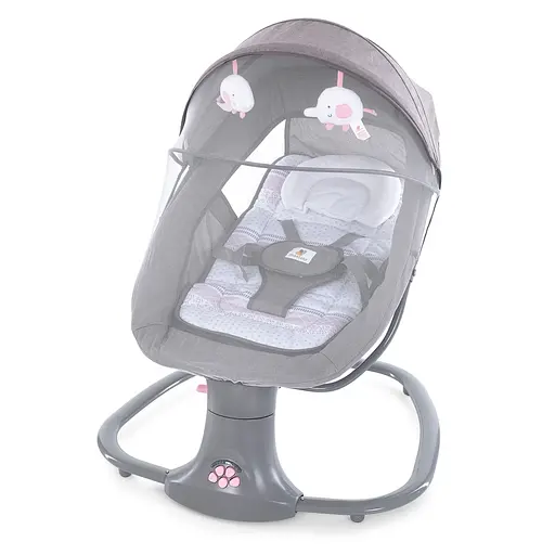 Колыбельный центр Mastella 8106 шезлонг-качели для малышей с функцией укачивания и мелодиями - фото 4